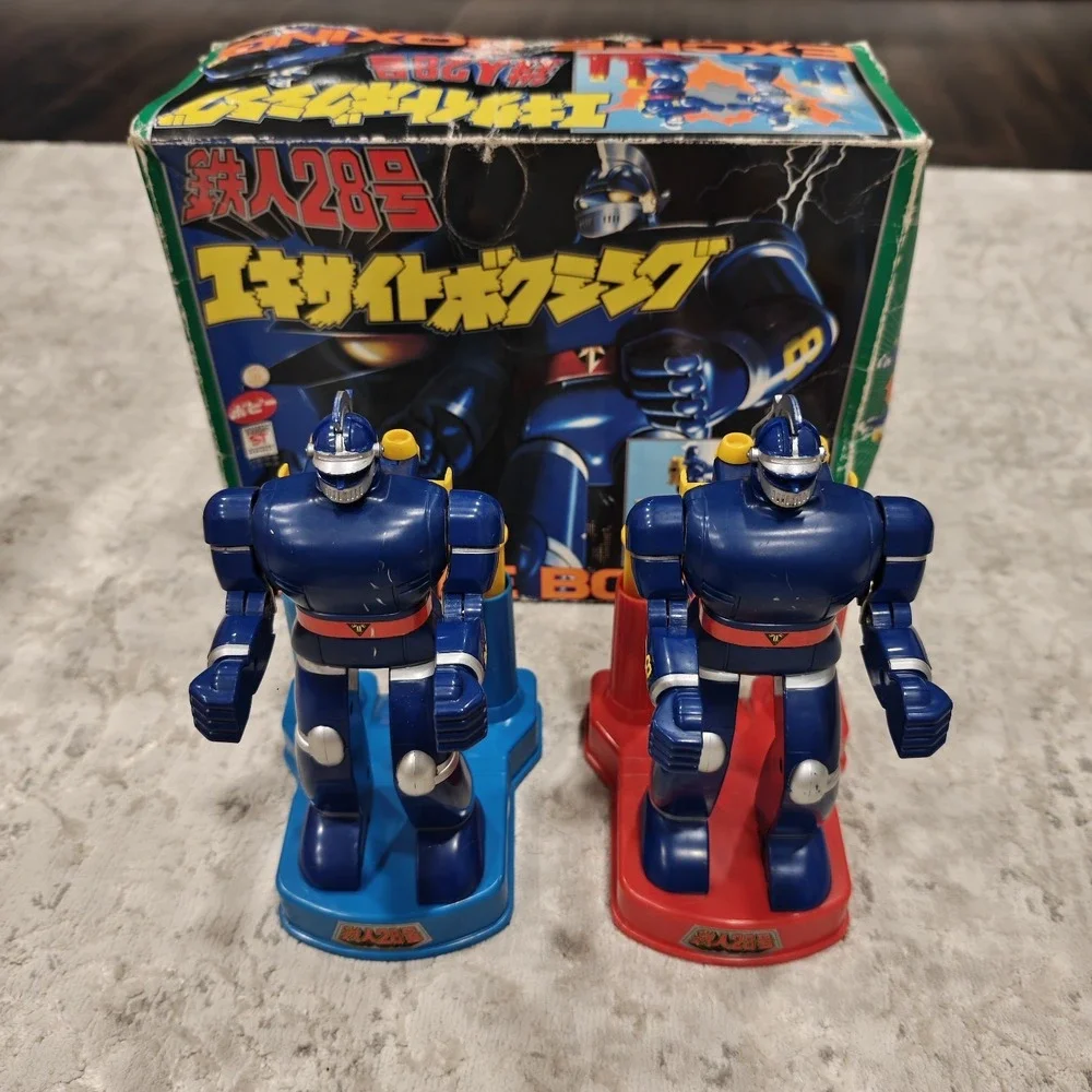 TETSUJIN 28 Excite Boxing Original – POPY Japan 1980 Boxed Rare Gigantor - Picture 2 of 15